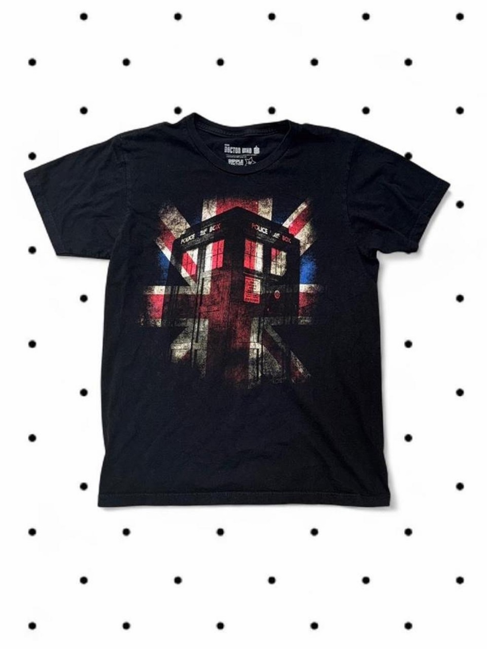 Ripple Junction Doctor Who Graphic Tee - Black